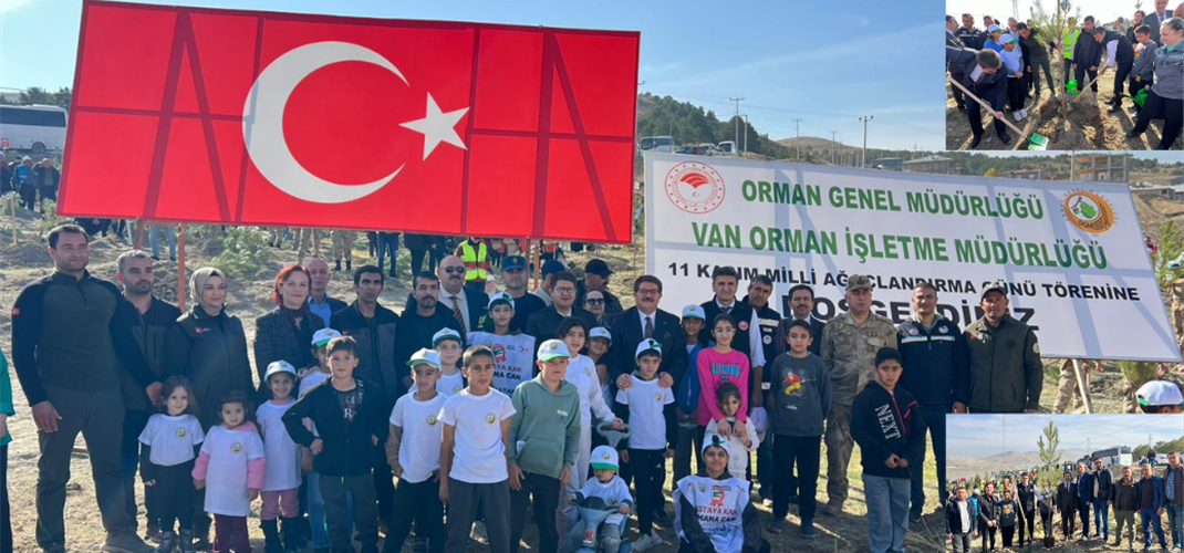 11 Kasım 'Milli Ağaçlandırma Günü' Vesilesi İle Fidan Dikimi Gerçekleştirdik.