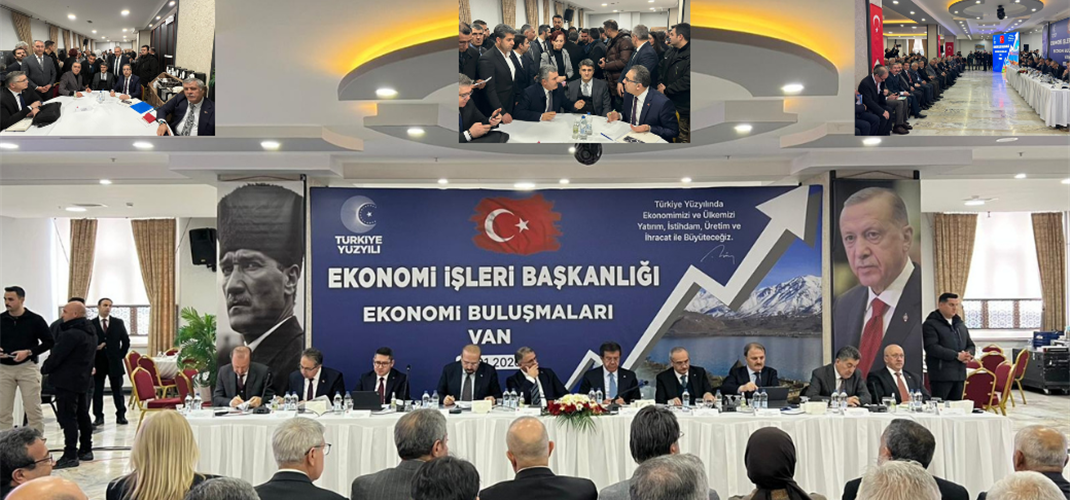 Van'da Valimiz Dr. Ozan BALCI Ev Sahipliğinde Ekonomi Buluşması Gerçekleştirildi.