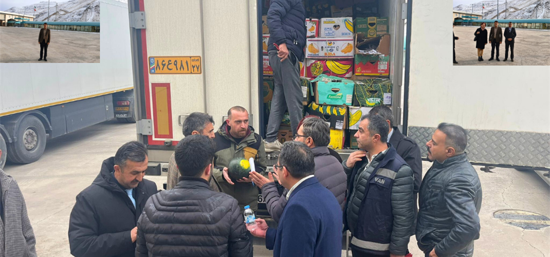 İl Müdürümüz Dr. Turgay Şişman  Kapıköy Gümrük Sınır Kapısında Yapılan Gıda Kontrollerini Denetledi.