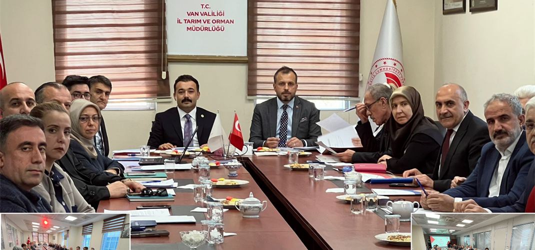 ​İl Müdürlüğümüzde Van Gölü Havza Su Kurulu Toplantısı Yapıldı.
